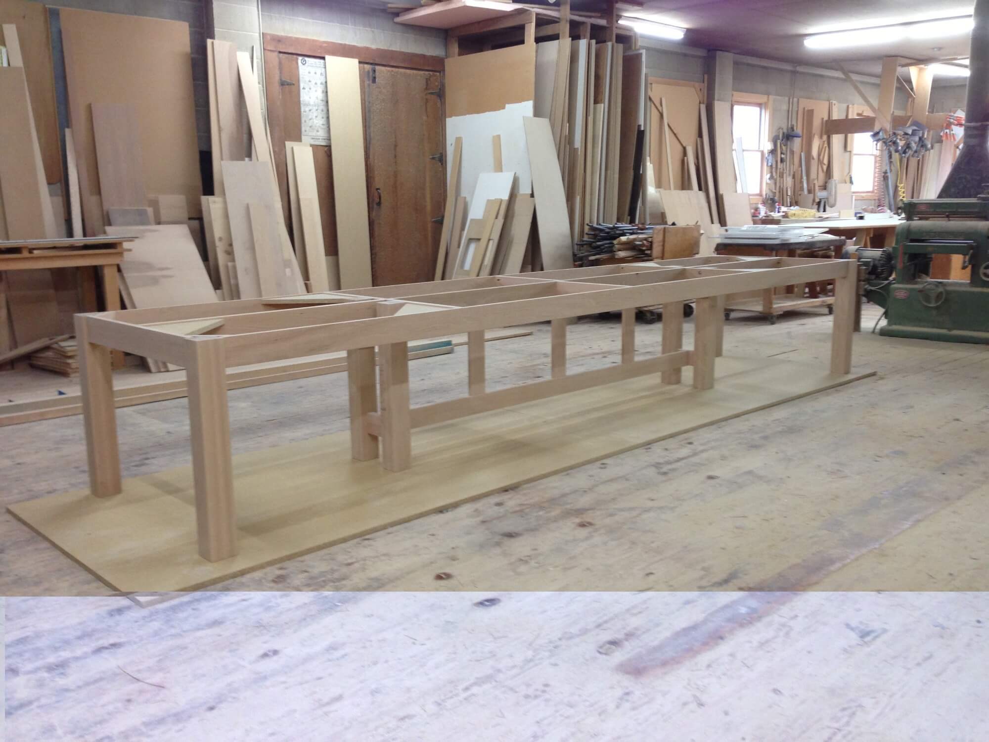 Early Cabinet Frame Construction