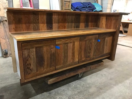 Cabinet with Fresh Stain