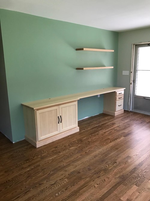 Cabinets in Living Room